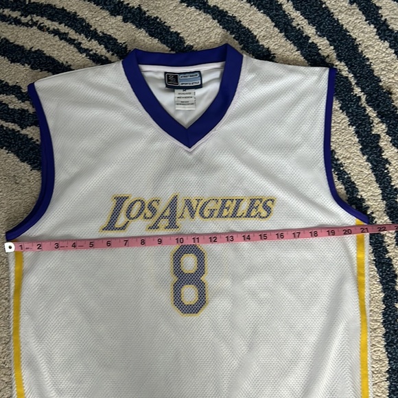 🆕 KOBE LOS ANGELES NUMBER 8 SLEEVELESS JERSEY Sz M - Picture 3 of 6